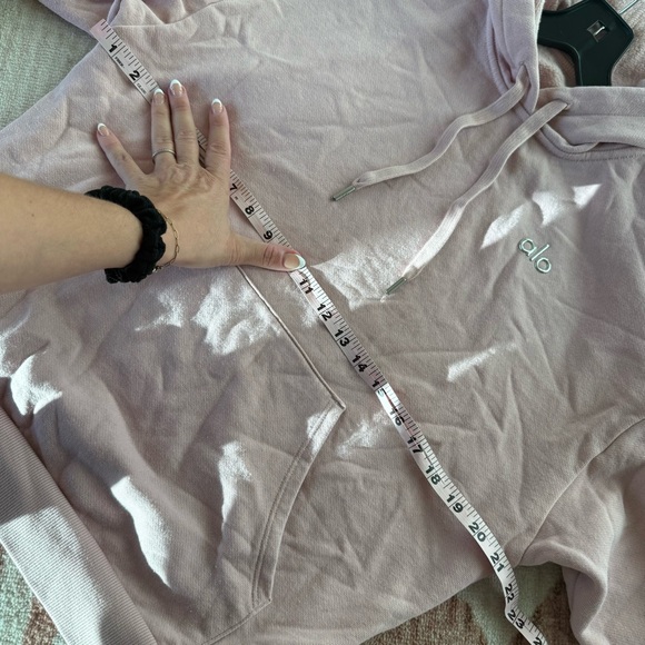 ALO Ballet Pink Accolade Sweatshirt - Picture 8 of 14